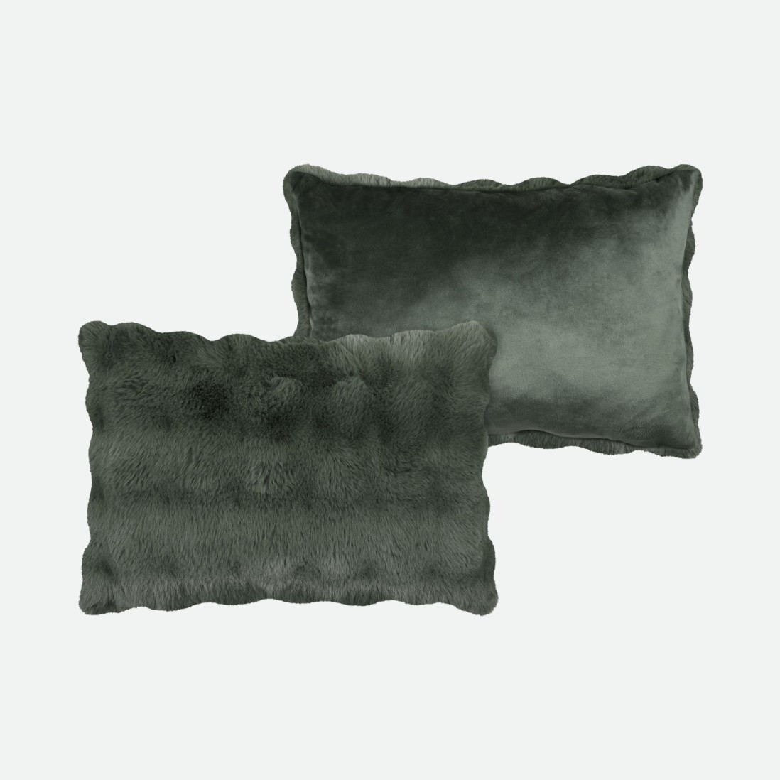 Lapon Green Decorative Cushion 40 x 60 cm