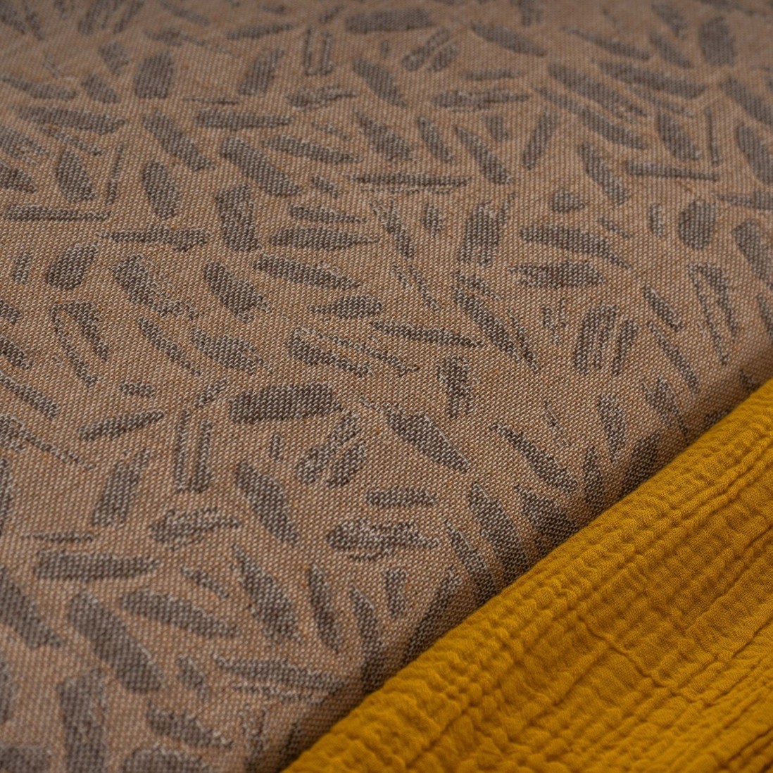 Colcha Cama de Casal Doren Camel