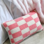 Almofada Decorativa Punky Mix Rosa 30 x 50 cm