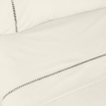 Juego de S�banas Cama Doble Escada 100% Algod�n 4 Piezas Perla