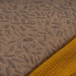 Colcha Cama de Casal Doren Camel