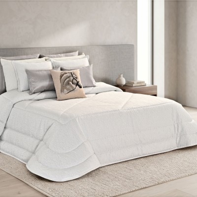 Colcha Cama de Casal Nady Branca